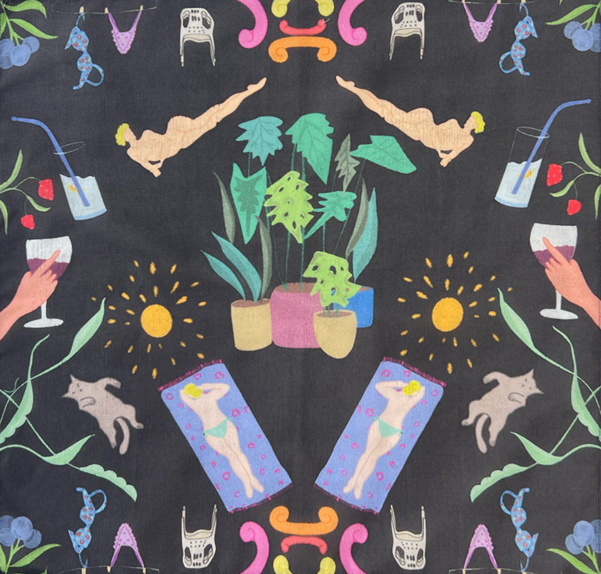 Reminisce Bandana Siyah